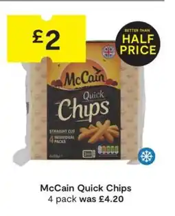 SuperValu McCain Quick Chips offer