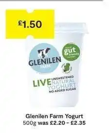 SuperValu Glenilen Farm Yogurt offer