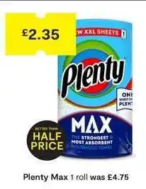 SuperValu Plenty Max 1 roll offer