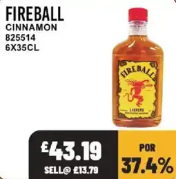 Bestway Fireball cinnamon offer