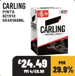 Bestway Carling original lager offer