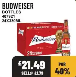 Bestway Budweiser bottles offer