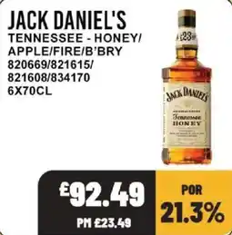 Bestway Jack Daniel's tennessee honey offer