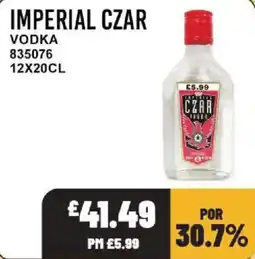 Bestway Imperial czar vodka offer