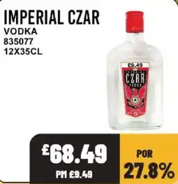 Bestway Imperial czar vodka offer