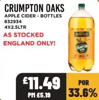 Crumpton oaks apple cider