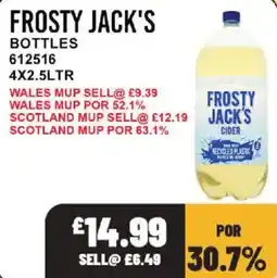 Bestway Frosty Jack's cider offer