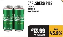 Bestway Carlsberg pils offer