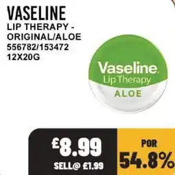 Bestway Vaseline lip therapy aloe offer