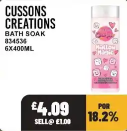 Bestway Cussions Creations bath soak offer