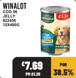 Bestway Winalot cod in jelly offer