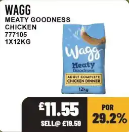 Bestway Wagg meaty goodness chicken offer