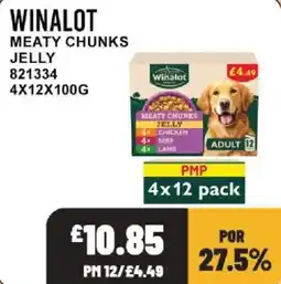 Bestway Winalot meaty chunks jelly offer