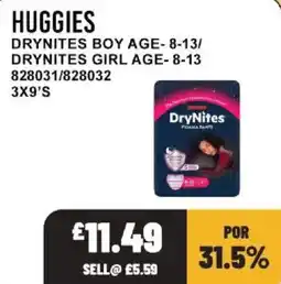 Bestway Huggies offer