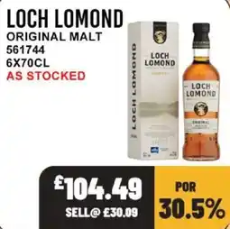 Bestway Loch Lomond original malt offer