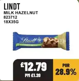 Bestway Lindt milk hazelnut offer