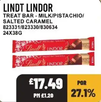 Lindt Lindor treat bar