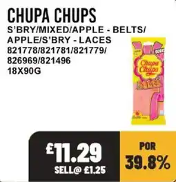 Bestway Chupa Chups laces offer