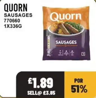 Bestway Quorn sausages offer