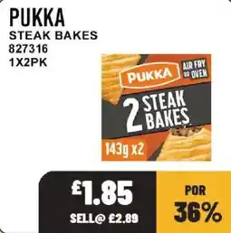 Bestway Pukka steak bakes offer
