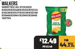 Bestway Walkers salt & vinegar offer