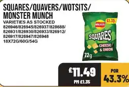 Bestway Walkers squares offer
