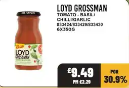 Bestway Loyd grossman tomato & basil offer