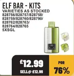Bestway Elf bar - kits offer