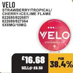 Bestway Velo strawberry ice offer