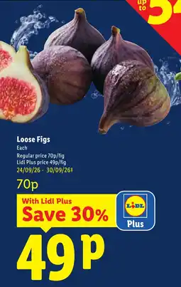 Lidl Loose Figs offer