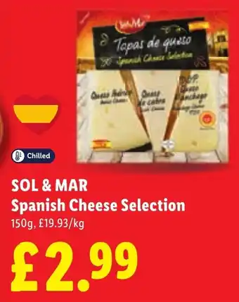Sol & Mar Spanish Cheese Selection