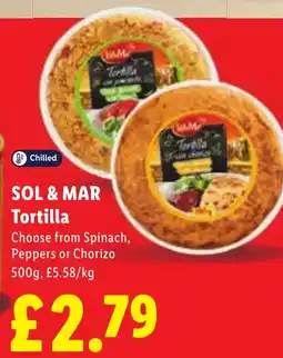 Lidl Sol & Mar tortilla offer