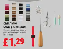 Lidl Crelando sewing accessories offer