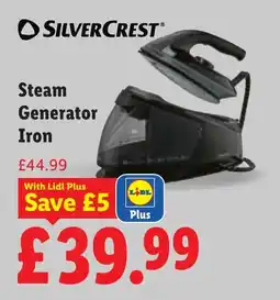 Lidl Silvercrest steam generator iron offer