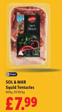 Lidl Sol & Mar Squid Tentacles offer