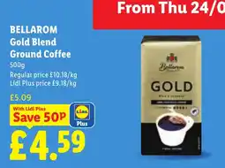 Lidl Bellarom gold blend ground coffee offer