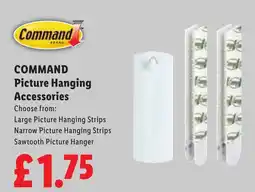 Lidl Command picture hanging accessories offer