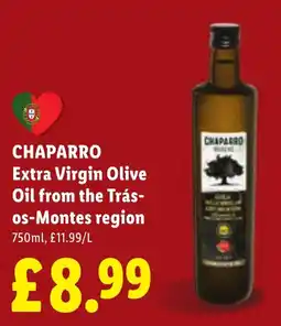Lidl Chaparro extra virgin olive oil offer