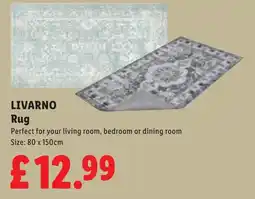 Lidl Livarno Rug offer