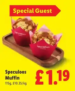 Lidl Speculoos Muffin offer