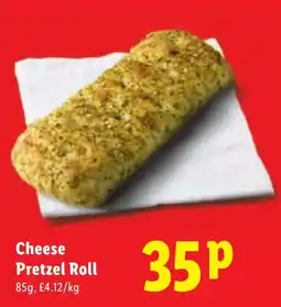 Lidl Cheese Pretzel Roll offer