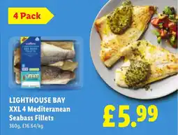 Lidl Lighthouse Bay Mediterranean Seabass Fillets offer