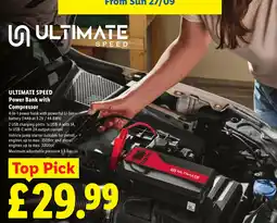 Lidl Ultimate Speed Power Bank with Compressor offer