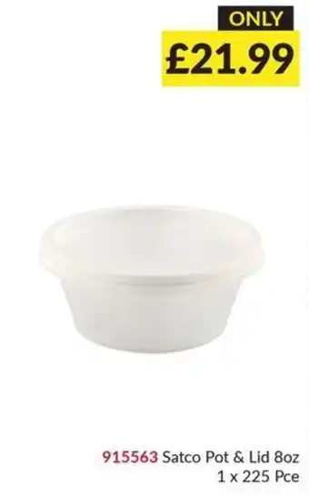 Satco Pot & Lid