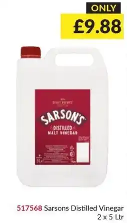 Musgrave MarketPlace Sarsons Distilled Vinegar offer