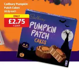 Aldi Cadbury Pumpkin Patch Cakes offer
