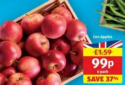 Aldi Cox Apples offer