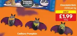 Aldi Cadbury Pumpkin Chocolate Bats offer