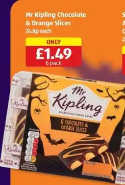 Aldi Mr Kipling Chocolate & Orange Slices offer