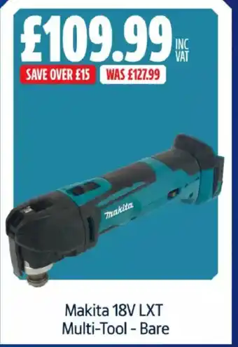 Makita 18V LXT Multi-Tool - Bare